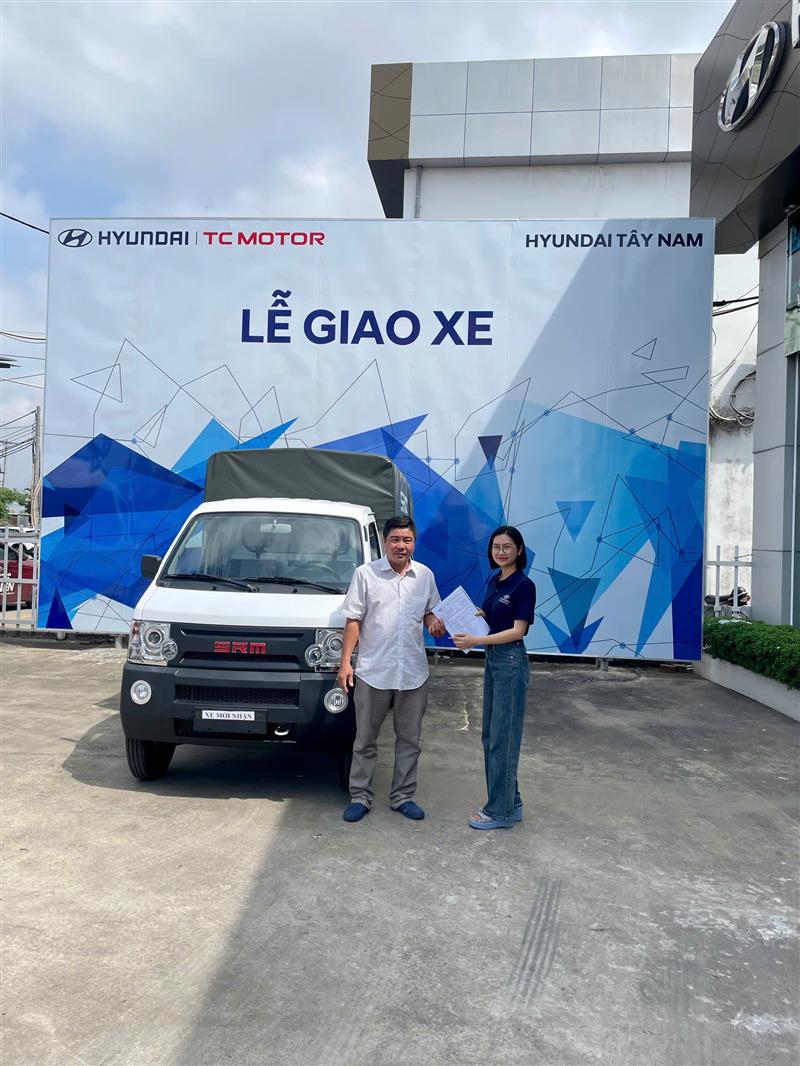 GIAO SRM K9 MUI BẠT CHO KHÁCH CHỞ TRÁI CÂY