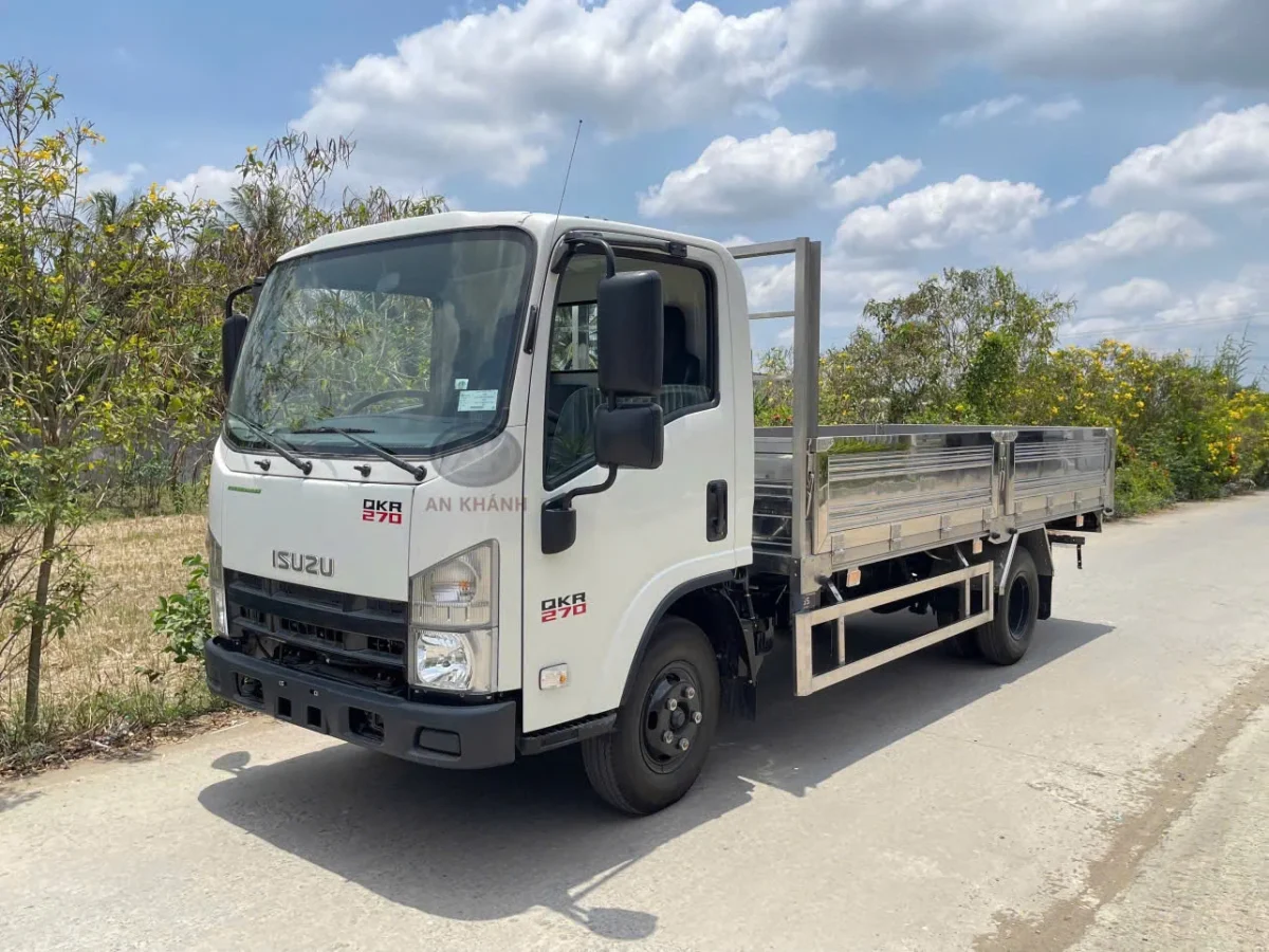 ISUZU QKR 270 THÙNG LỬNG BỬNG INOX GARAGE LƯỢM Ngoại thất 1