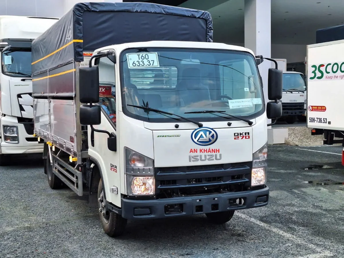 ISUZU QKR 270 THÙNG BẠT BỬNG NHÔM GARAGE LƯỢM Ngoại thất 1