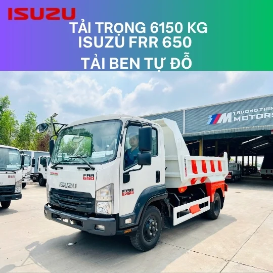 Isuzu FRR 650 Euro 5 TẢI BEN