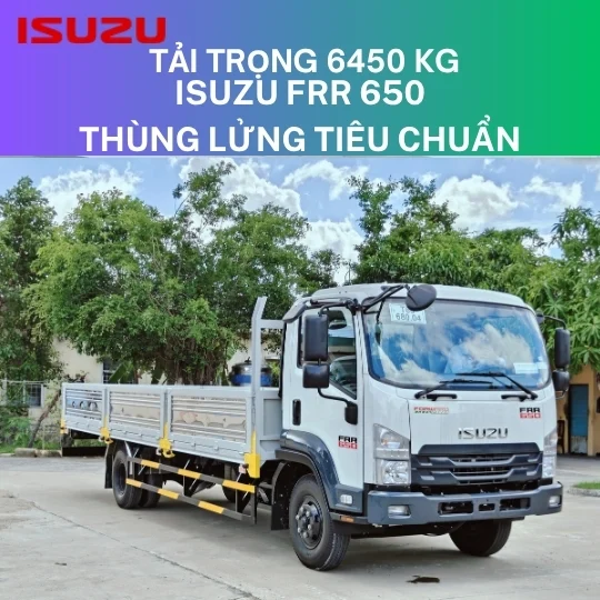 Isuzu FRR 650 Thùng Lửng